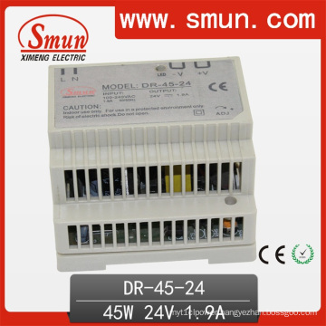 DIN Rail Switching Power Supply 45W Single Output 24V1.9A